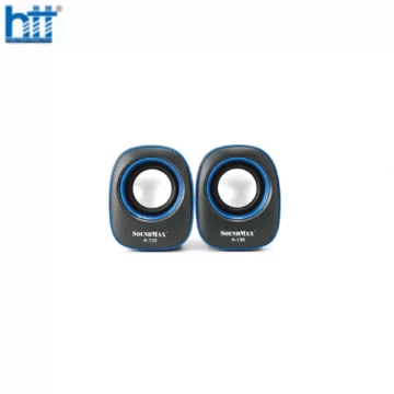 Loa 2.0 Soundmax A130 (Xanh,Đen)
