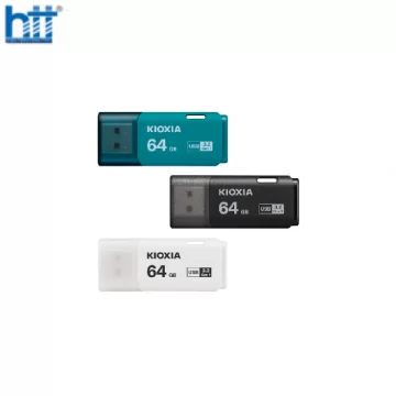 USB 64GB Kioxia 3.2 Gen 1 U301 - LU301K064GG4 (Đen)