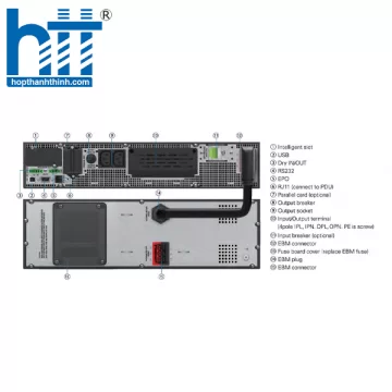Bộ lưu điện SANTAK RACK 6KS EBM