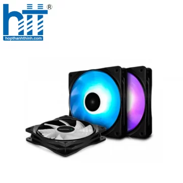 Fan Case Deepcool RF120-3 IN 1 (3 Fan / Màu đen) 