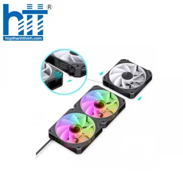 FAN CASE TẢN NHIỆT JONSBO ZG-120BR BLACK 