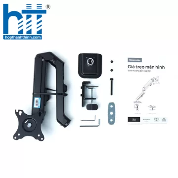 GIÁ TREO MÀN MÁY TÍNH HUMAN MOTION T6 - MÀU ĐEN