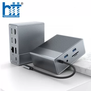 CỔNG CHUYỂN HYPERDRIVE GEN2 12-IN-1 FOR MACBOOK, IPAD PRO 2018-2020, PC & DEVICES (G212)