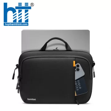 TÚI XÁCH / ĐEO CHÉO TOMTOC (USA) DEFENDER 10L SHOULDER BAG MACBOOK/ULTRABOOK 15.6″ BLACK A31E1D1