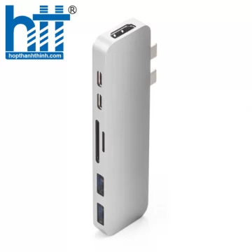 CỔNG CHUYỂN HYPERDRIVE DUO 7-IN-2 USB-C HUB FOR MACBOOK PRO/AIR GN28B