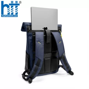 BALO TOMTOC (USA) ROLL TOP LAPTOP BACKPACK, TRAVEL COMMUTE CASUAL DAYPACK FOR 13-16 INCH MACBOOK, UNIVERSAL 15.6 LAPTOP – 17L-23L T61
