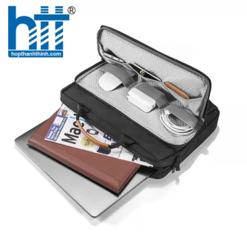 TÚI XÁCH TOMTOC (USA) BRIEFCASE FOR MACBOOK 15″16″, ULTRABOOK 15″ BLACK – A50-E01D