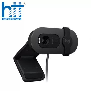 Webcam Logitech Brio 100 1080p full HD - Màu đen