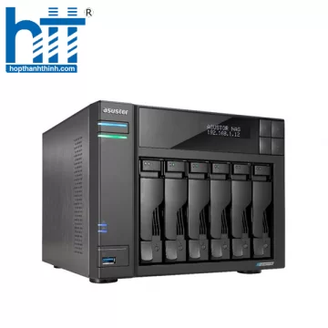 Thiết bị lưu trữ NAS Asustor LOCKERSTOR 6 Gen2 AS6706T