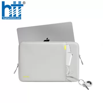 TÚI CHỐNG SỐC TOMTOC (USA) DEFENDER KIT MACBOOK/ULTRABOOK 16″ A13F2/A13E2 Gray
