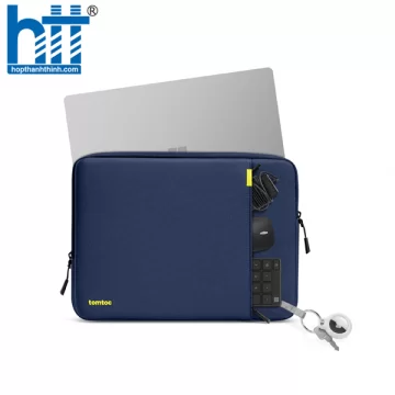 TÚI CHỐNG SỐC TOMTOC (USA) DEFENDER KIT MACBOOK/ULTRABOOK 16″ A13F2/A13E2 Navy Blue