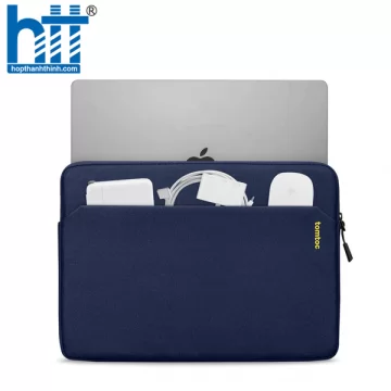 TÚI CHỐNG SỐC TOMTOC (USA) SLIM MACBOOK/ULTRABOOK 15″ – A18E3 Navy Blue