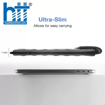 TÚI CHỐNG SỐC TOMTOC (USA) EVA HARD SHELL MACBOOK PRO 13″ GRAY – A24-C02G01