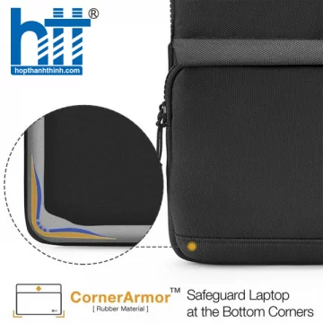 TÚI CHỐNG SỐC TOMTOC (USA) MULTI FUNCTION MACBOOK PRO 13″ NEW BLACK
