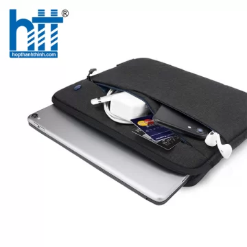 TÚI CHỐNG SỐC TOMTOC (USA) STYLE MACBOOK 14″, AIR/RETINA 13″ BLACK A18-C01D