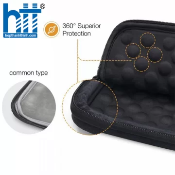 TÚI CHỐNG SỐC TOMTOC (USA) 360° PROTECTIVE MACBOOK PRO 15” NEW BLACK A13-D01D