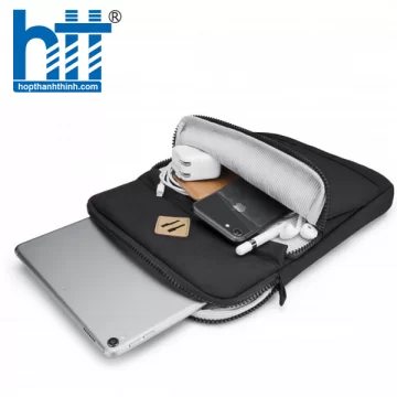 TÚI ĐEO CHÉO TOMTOC (USA) MULTI FUNCTION SHOULDER FOR IPAD/TABLET BLACK – A20-A01D01
