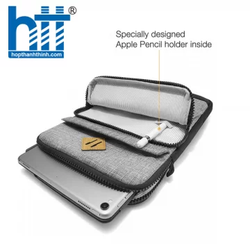 TÚI ĐEO CHÉO TOMTOC (USA) MULTI FUNCTION SHOULDER FOR IPAD/TABLET GRAY – A20-C02G01
