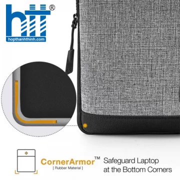 TÚI ĐEO CHÉO TOMTOC (USA) MULTI FUNCTION SHOULDER FOR IPAD/TABLET GRAY – A20-C02G01