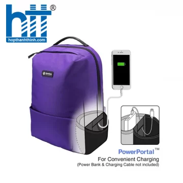 BALO CHỐNG TRỘM TOMTOC (USA) LIGHTWWEIGHT CAMPING LAPTOP 13″14″15″16″ PURPLE A72-E01P01