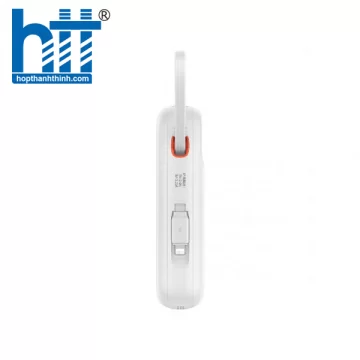Sạc dự phòng Baseus Qpow2 Dual-Cable 10000mAh 22.5W Stellar White LVA025-1W-22 (P10055003223-00)