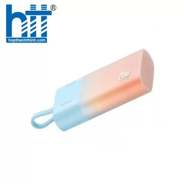 Sạc dự phòng Baseus Popsicle 5200mAh 20W Sunset Orange LVA026-TC-OR (P10055601713-01)