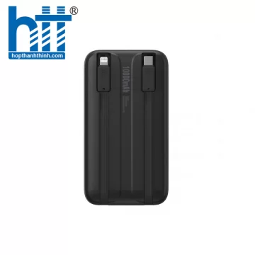 Sạc dự phòng Baseus Comet Series Dual-Cable 10000mAh 22.5W Black LVA023-1K-22 (PPMD020001)