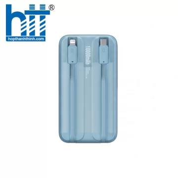 Sạc dự phòng Baseus Comet Series Dual-Cable 10000mAh 22.5W Blue LVA023-1B-22 (PPMD020003)