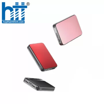 Sạc dự phòng Pisen Skew Led 10000mAh TP-D26LS Pink
