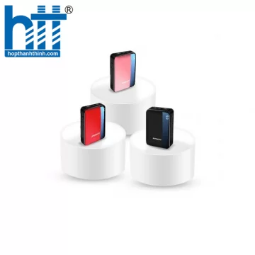 Sạc dự phòng Pisen Skew Led 10000mAh TP-D26LS Black