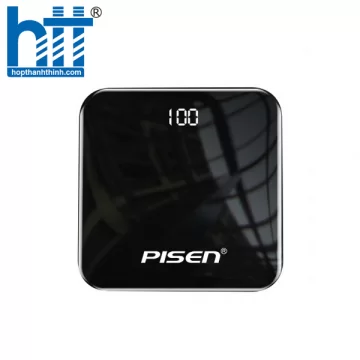 Sạc dự phòng Pisen Led Mirror 10000mAh TP-D45LS Black