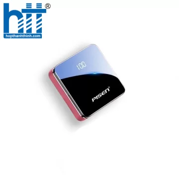 Sạc dự phòng Pisen Led Mirror 10000mAh TP-D45LS Pink