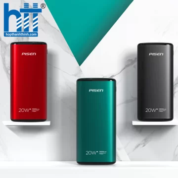 Sạc dự phòng Pisen Quick QP 20W 10000mAh LS-DY06 (Green)