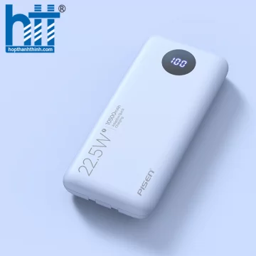 Sạc dự phòng Pisen Quick PowerFo 10500mAh 22.5W KC-DY08 ( PURPLE)
