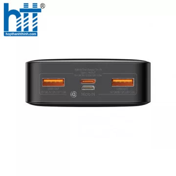 Sạc dự phòng Baseus Bipow Digital Display 20000mAh 20W Black LVA020-2K-20 (PPBD050501)