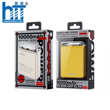 Sạc Dự Phòng Wekome WP-42 Vanguard Series Gen7 22.5W Super Fast ( YELLOW)