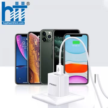Sạc PISEN Dual USB Charger 2.1A 15.5W Fast Charging-RY-U02