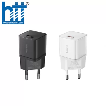 Cốc Sạc Nhanh OS-Baseus GaN5S Fast Charger 1C 20W EU P10162503113-00