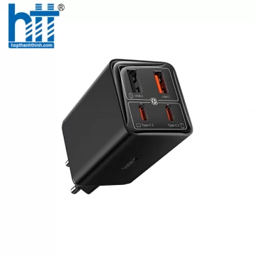 Củ Sạc Nhanh Baseus GaN6 Pro 65W P10162702113-00 BLACK