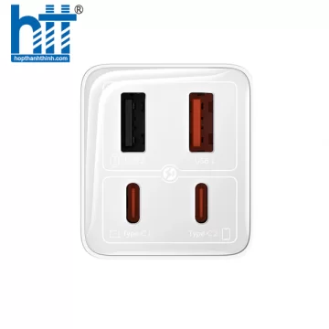 Củ Sạc Nhanh Baseus GaN6 Pro 65W P10162701213-00 WHITE