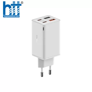 Củ Sạc Nhanh Baseus GaN6 Pro 65W P10162701213-00 WHITE