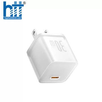 Cốc sạc nhanh TypeC Baseus GaN5S 1C 30W US Cluster P10162505213-00