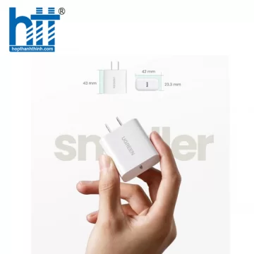 Sạc nhanh USB Type-C 18W Ugreen 60449