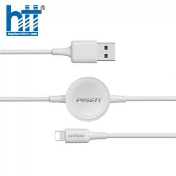 Đế Sạc PISEN iWatch 2-in-1 Lightning (AL-WC01-1500)