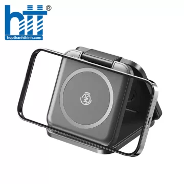 Đế Sạc Không Dây Đa Năng Wekome WP-U174 3-in-1 Folding Wireless Charger BLACK