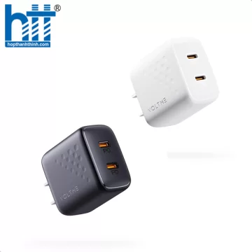 Cốc Sạc Nhanh Voltme Revo 35 Duo Lite Dual-port PD 35W Wall Charger with GaN Tech (2 Type-C) V2058