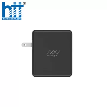 SẠC ĐA CỔNG MACBOOK INNOSTYLE GOMAX PLUS 73W (USB-C PD 61W + 2*USB A SMART AI)-IC73-3PD Black