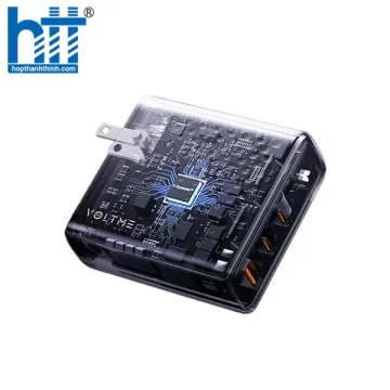 Cốc Sạc Nhanh Voltme Revo 140 PD 3.1GaN Charger (2 Type-C + USB) V2075