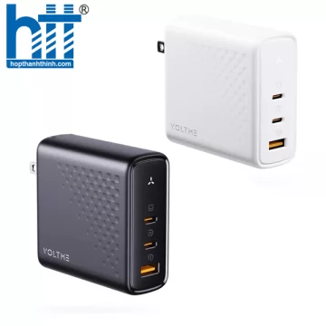Cốc Sạc Nhanh Voltme Revo 140 PD 3.1GaN Charger (2 Type-C + USB) V2075