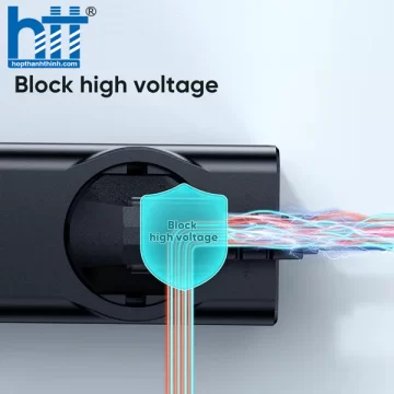 Bộ Sạc Nhanh Mcdodo 4 in 1 70W GaN Lightning Protection Power Strip (Chân cắm tròn) CH-4620